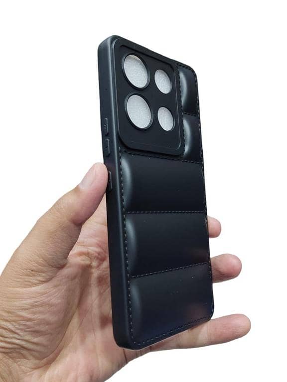 Infinix Note 30 VIP Soft Puffer Down Jacket Phone Case Back Cover