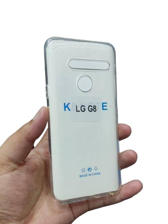 LG G8 Case Clear Soft TPU Anti Fall Shockproof Silicone Phone Back Cover for LG G8