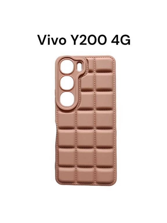 Vivo Y200 4G Cover Soft Liquid Silicone Solid Color Camera Protection Phone Case For Vivo Y200 4G / Vivo V40 Lite