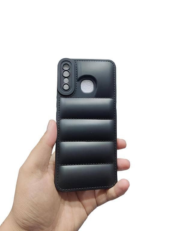 Infinix Hot 8 / Hot 8 Lite / Spark 4 Lavish Soft Fabric Double Color Premium Design Leather Case
