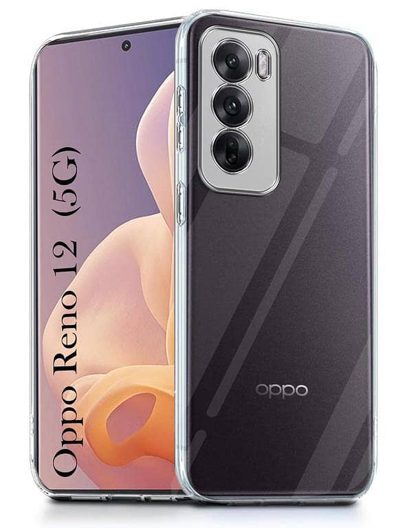 OPPO Reno 12 Back Cover Soft Transparent Camera Protection OPPO Reno 12 Phone Case
