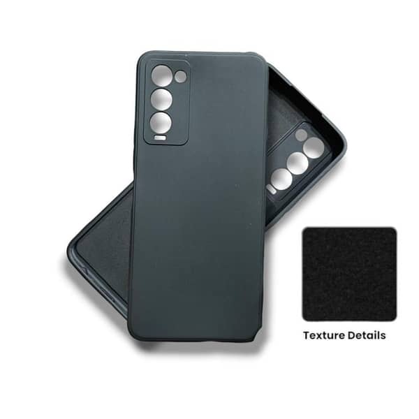 Tecno Camon 18 Premier Soft Armor  Color Border  Protective TPU Design  Shockproof Back Case Cover