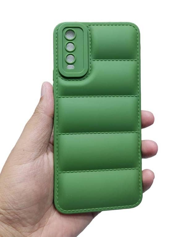 Vivo_ Y20 / Y12s / Y20s / Y12A Soft Matt Color Button  Camera Protection TPU Design Case Matte Scrub Shockproof Back Cover