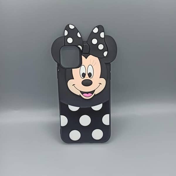 iPhone 11 Pro Max Back Cover Mickey Mouse Cartoon Case Hello Kitty Type