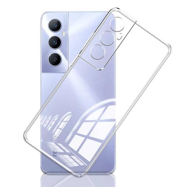 Realme C65 4G Back Cover Soft Transparent Camera Protection Realme C65 4G Phone Case