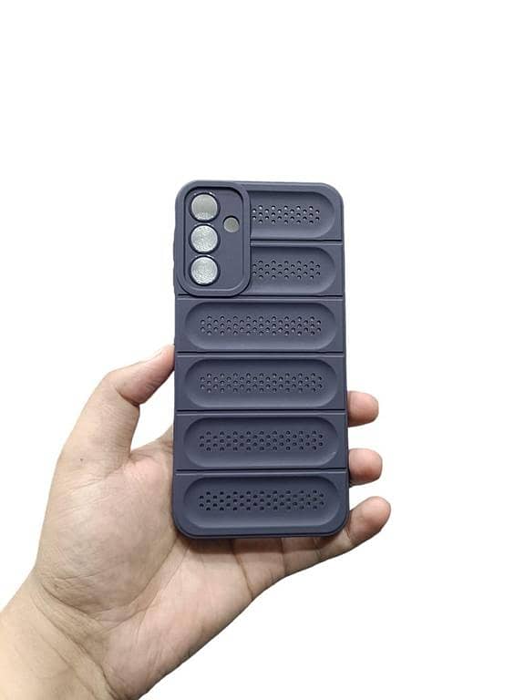 Samsung Galaxy A15 Back Cover Soft Puffer Down Jacket Camera Protection Phone Case