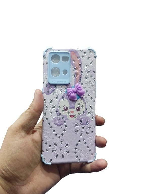 OPPO F21 Pro 4G Back Cover Mickey Mouse Cartoon Case Hello Kitty Type