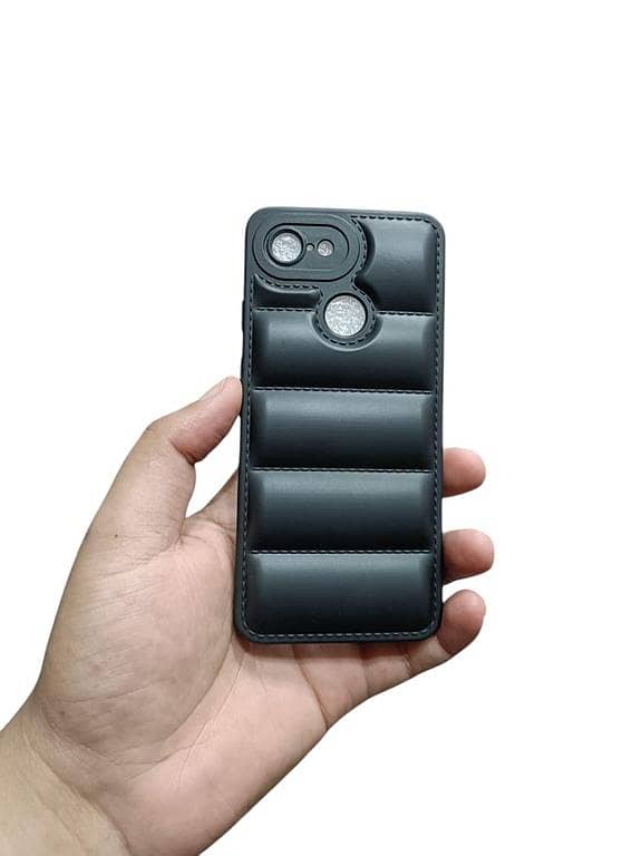 Google Pixel 3 Case Soft Puffer Down Jacket Camera Protection Phone Back Cover for Pixel3