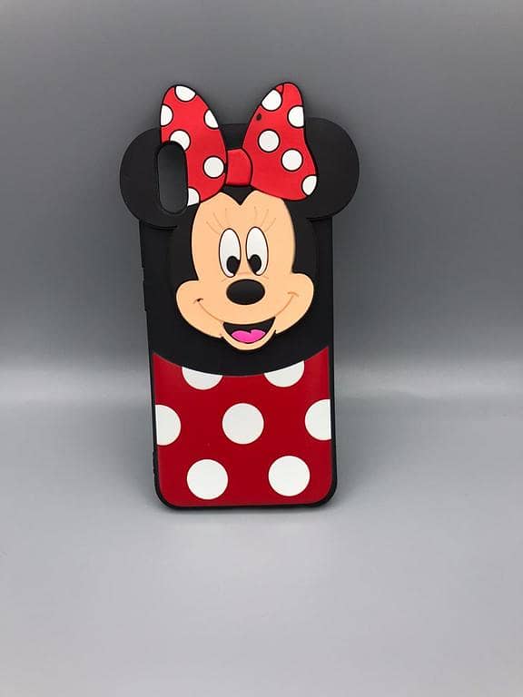 iPHONE XS Max Back Cover Mickey Mouse Cartoon Case Hello Kitty Type