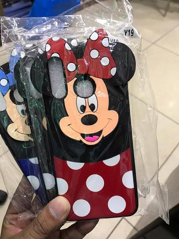 OPPO Reno 3 Pro(4G) Back Cover Mickey Mouse Cartoon Case Hello Kitty Type