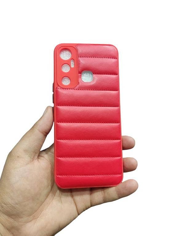 Infinix Hot 11 Soft Matt Color Button  Camera Protection TPU Design Case Matte Scrub Shockproof Back Cover