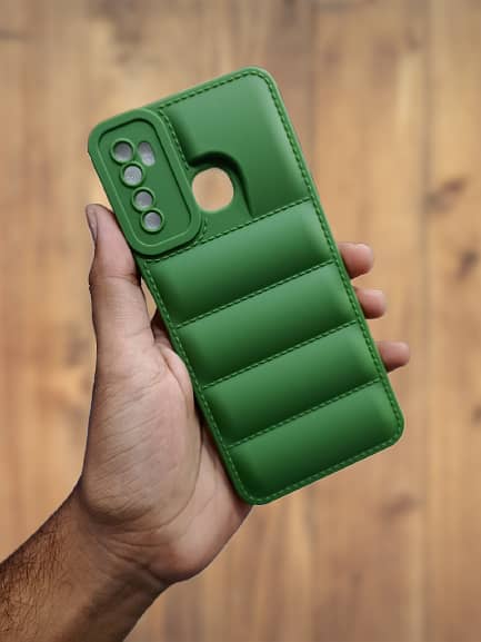 Tecno Spark 5 Pro / Camon 15 / Infinix Hot 9 Soft Matt Color Button  Camera Protection TPU Design Case Matt Scrub ShockProof Back Cover