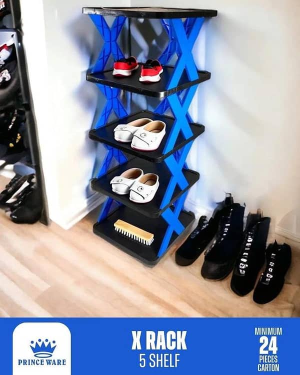 X-Design Multipurpose Shelf Rack (5 Steps)