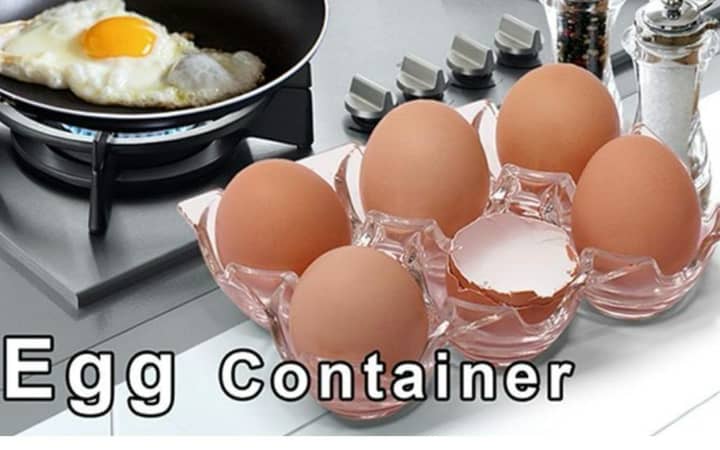 Crystal Eggs Tray (For 6 Eggs)