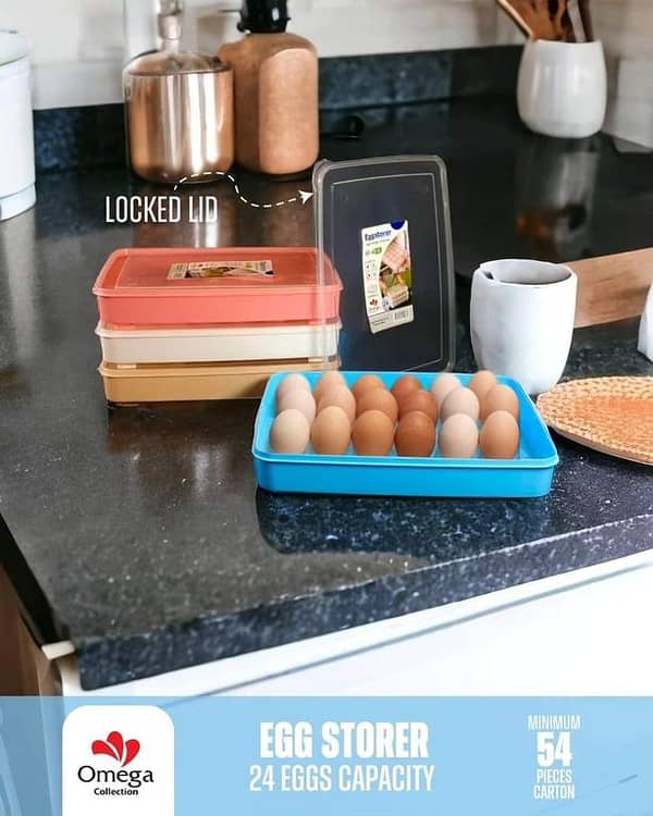 Eggs Storage Tray For Fridge/Kitchen (For 24 Eggs)