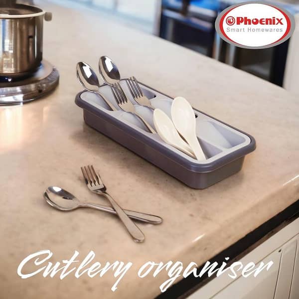 Multipurpose Cutlery Organiser (For Spoons/Forks/Knife)