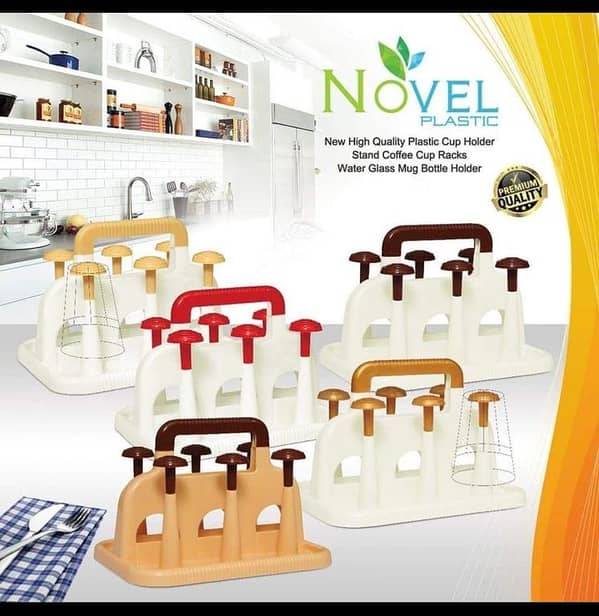 Beautiful Novel Glass Stand (For 6 Glass)