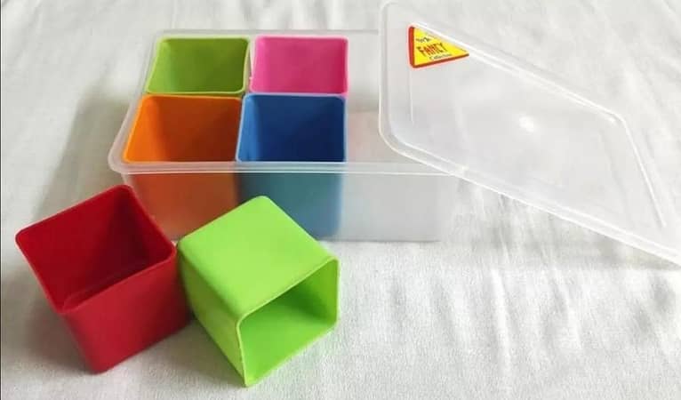 Rectangular Masala Box (Spice Box)