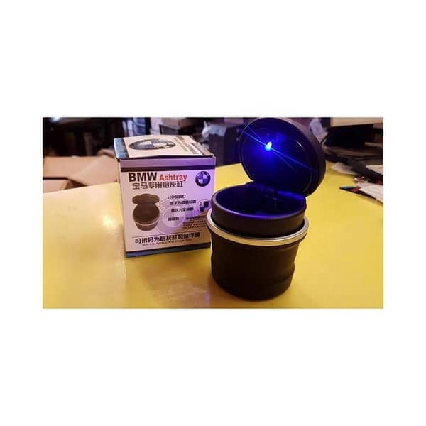 Bmw Ash Tray Box Cup Style Led Cover Universal