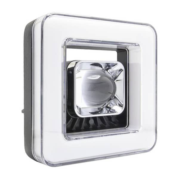 Universal 20W Square LED Extralight with Red Demon Eye - 4 Functional Modes