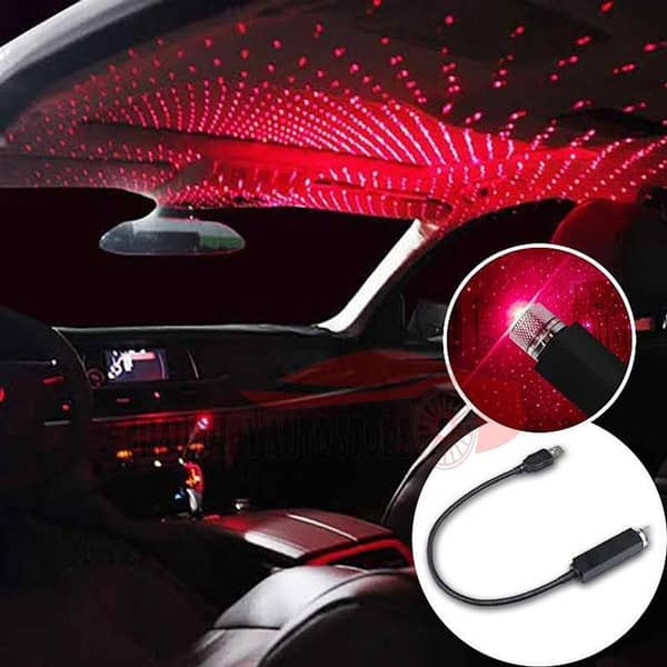 Galaxy Style Car Roof Light USB Universal