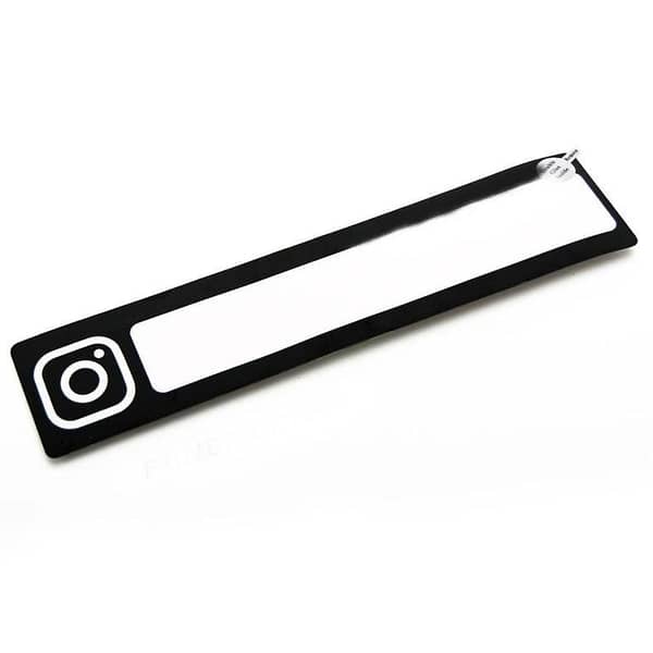 Instagram LED Car Window Sticker Windshield Electric Safety Decal Decoration Sticker Auto 1 Pc