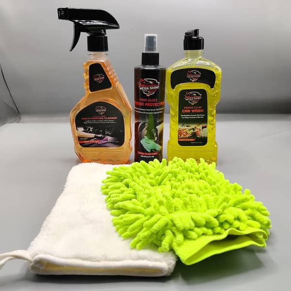 Universal MEGA SHINE 3-in-1 Car Detailing Kit