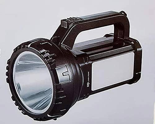 DP-7320 Rechargeable Bright LED Laser Long Range High Power Rechargeable Emergency Torch Light Black