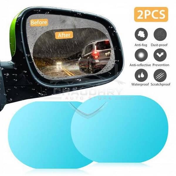 XL Anti-Fog Film for Cars - 100 x 145 MM - 2 Pieces