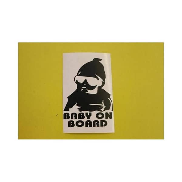 Sticker Bady On Board 3X2