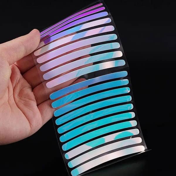 Universal Luminous Tire Sticker Colorful Hub Reflective Decal Wheel Stickers Car Styling And Motorcycle Styling 20 Pc