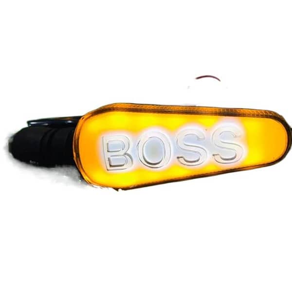 Boss Indicator Audi Running Style With DRL White - Yellow 2 Pcs Set