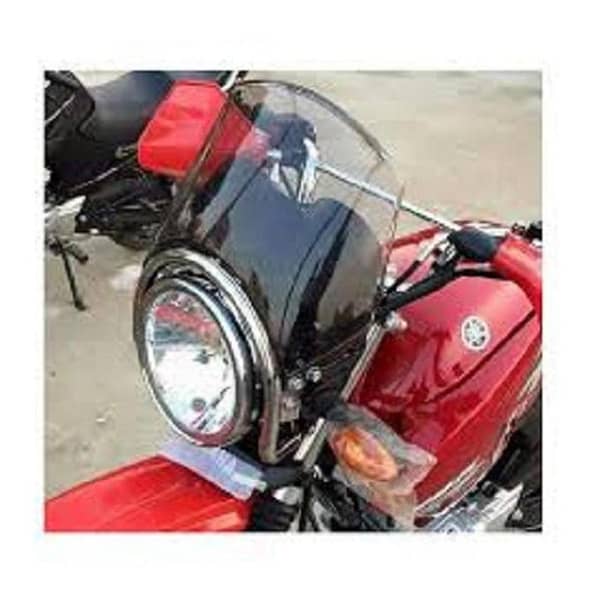 Wind Sheild ybr G  and for all round shape lights