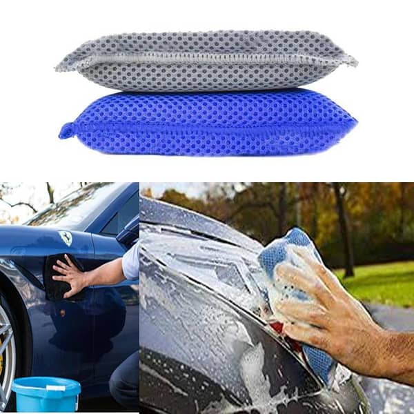 Microfiber Net Style Sponge Pack of 2 pieces