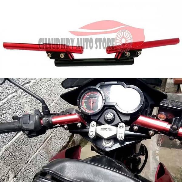 Handle for Motorcycle  Bike Handle 3 Piece Red