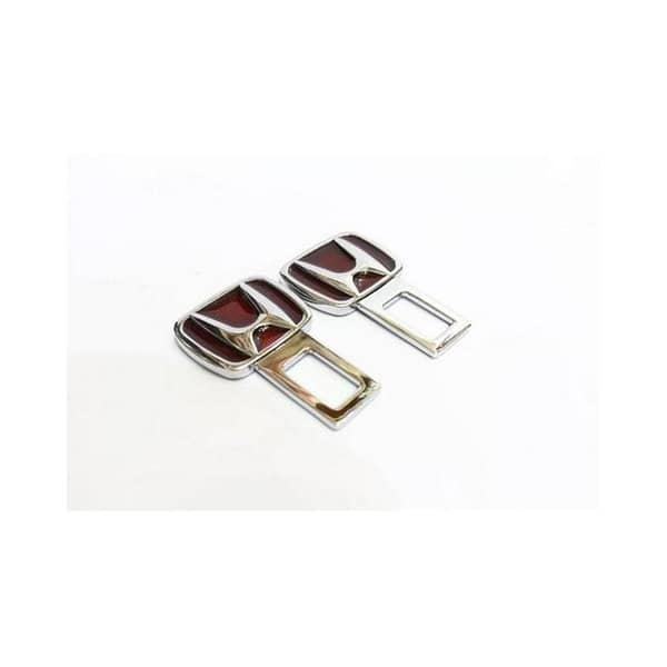 Honda Chrome Style Custom Seat Belt Warning Canceler Clips