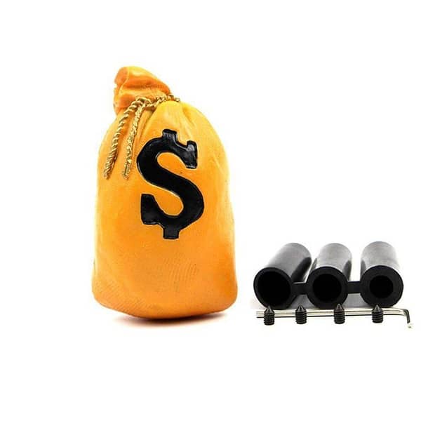 Manual Gear Shift Knob for Cars - Money Bag Shape - 1 Piece