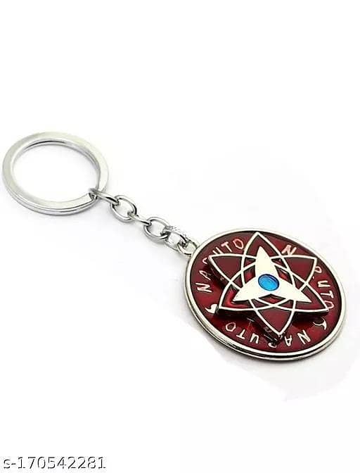 Naruto Spinner Metal Keychain 1 pcs