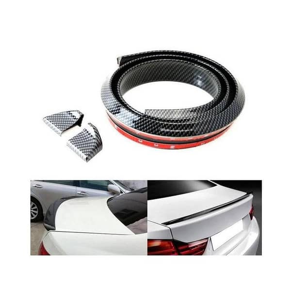 Diggi Lip Universal Carbon Fiber Trunk Spoiler Body Trim
