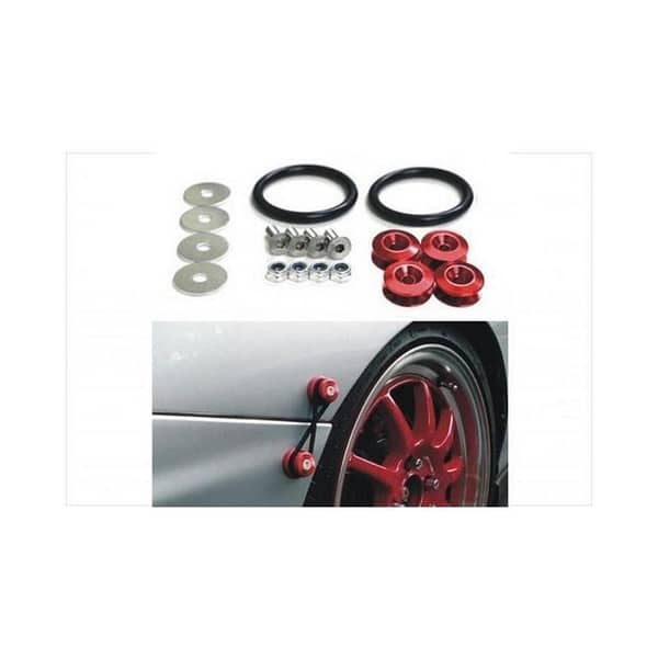 Jdm Bumper Quick Release Red