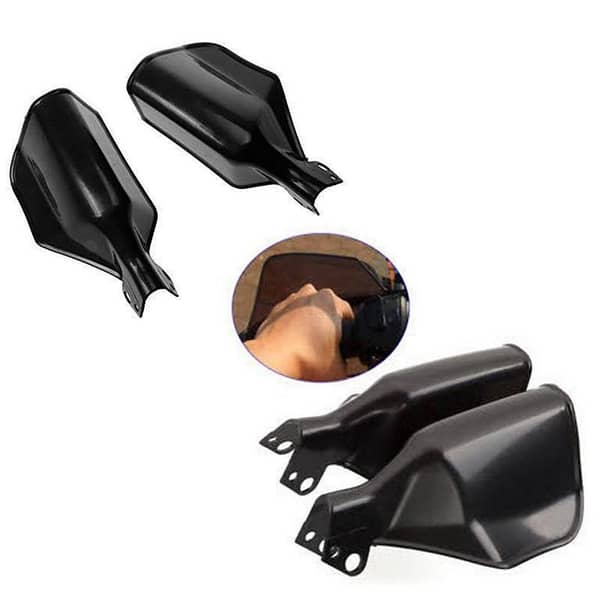 Handle Bar Guards 2 PCS Black Universal