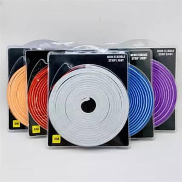 6mm Narrow Neon light 12V LED Strip SMD 2835 120LEDs/M Flexible Rope 5M/Roll