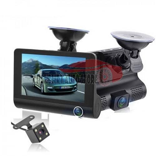 3 Cameras DVR With Black Box for Car