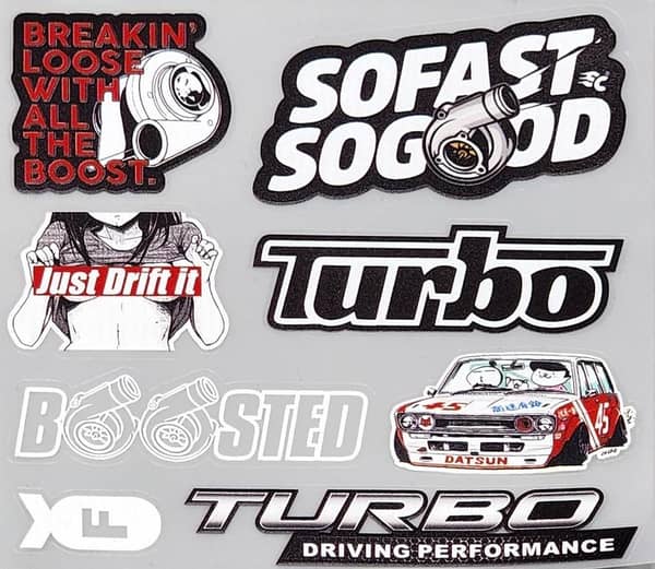 Premium Quality Custom Sticker Sheet For Car & Bike Embossed Style