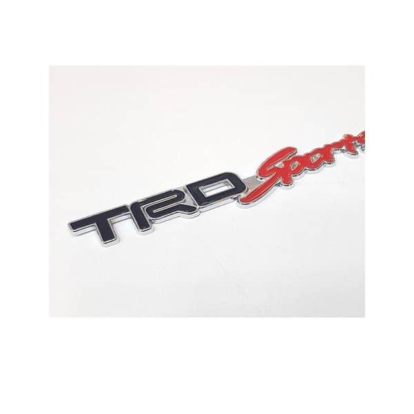 TRD Sport  Metal logo