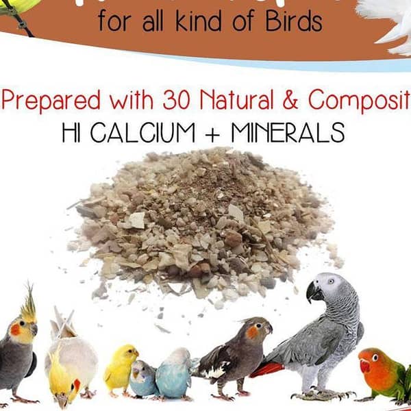 Herbal Grit For all kind of Birds | Full of Calcium & Minerals - 1 KG