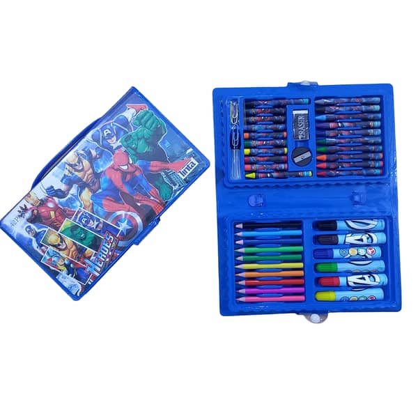 Princess 42-Piece Multi-Coloring Set with Button Box