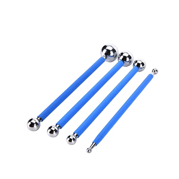 4PCS Double-ended Modeling Ball Tool Metal Ceramic Clay Dotting Tools