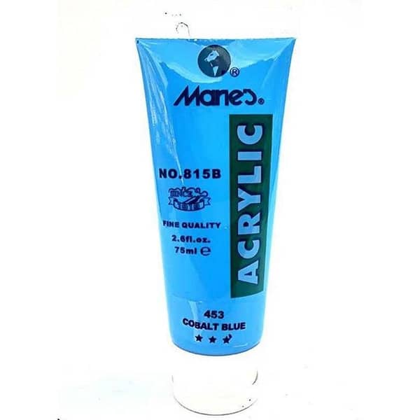 Marie's 75ml Acrylic Colors Paint Tubes-453 CobaltBlue