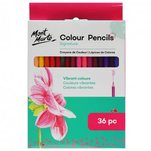 Mont Marte Signature Colour Pencils Set of 36